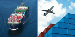 مقایسه حمل هوایی و دریایی برای ترخیص کالا